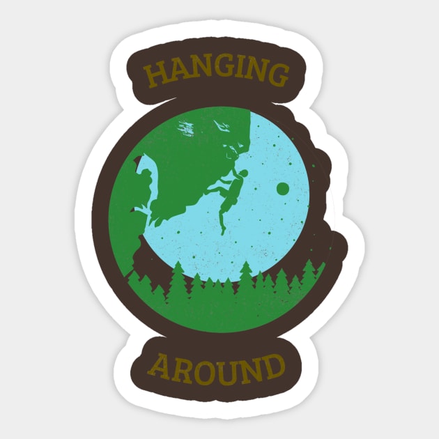 Hanging around Sticker by Rc tees